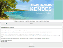 Tablet Screenshot of apartmani-kendes.com
